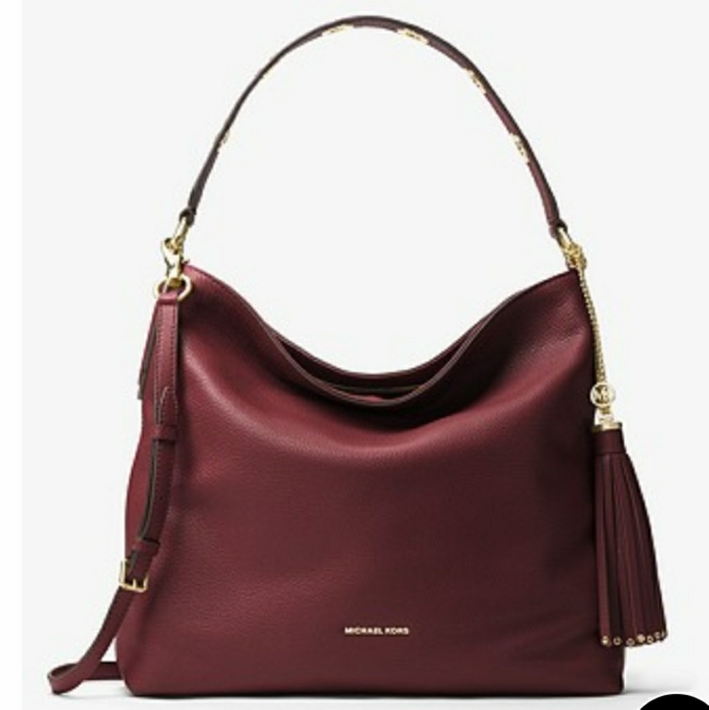 NWOT Michael Kors Large Brooklyn Leather Shoulder